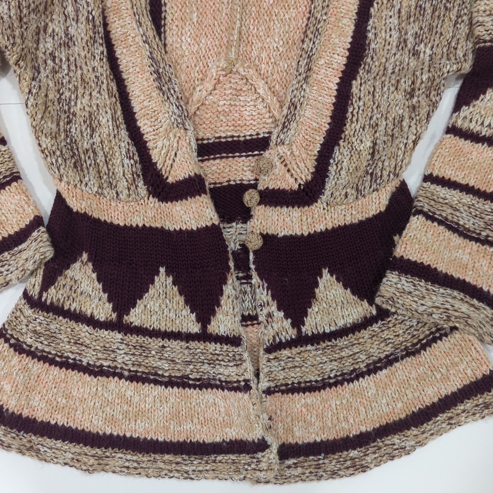 Free People Open Cardigan Sweater - Women's Size Medium Bell Sleeve - Picture 6 of 14